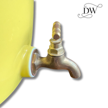 Load image into Gallery viewer, Yellow Ceramic Lemonade Dispenser | 20 L Drink Server | Dream Weaver spigget