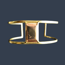 Charger l'image dans la galerie, Brass and Copper Bangle | Bauxo