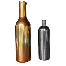 Load image into Gallery viewer, Metallic Silver Bottle