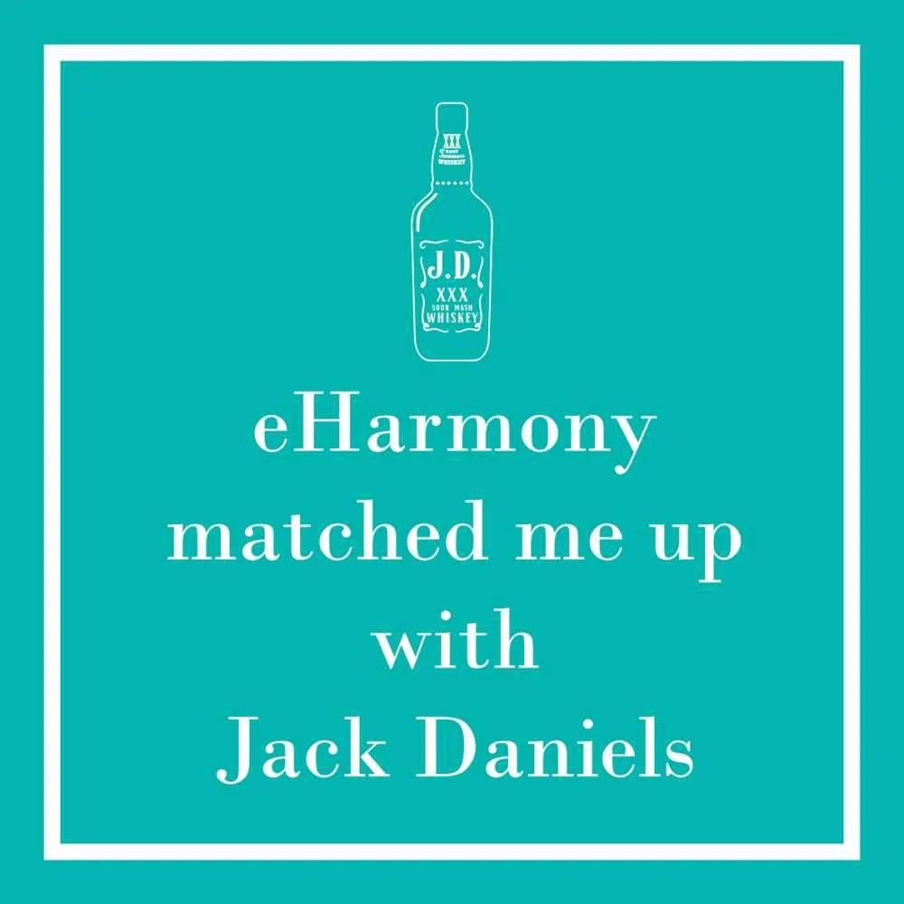 eHarmony Jack Daniel's | Beverage Napkin