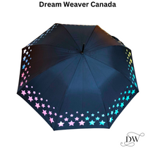 Load image into Gallery viewer, Colour Changing Umbrella | Star Border