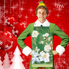 Charger l'image dans la galerie, Winter Blooms Apron | Michel Design Works