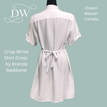 Load image into Gallery viewer, White Shirt Dress | Brenda Beddome