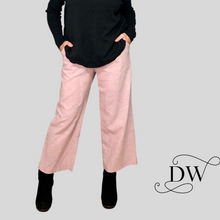 Load image into Gallery viewer, Wide-Leg Pants | Blush Linen
