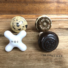 Load image into Gallery viewer, Antique Brass Door Knob Bottle Stopper – One-of-a-Kind Vintage Piece3