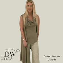 Load image into Gallery viewer, Flowy Sweater Vest | Taupe Modal

