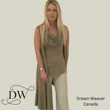 Charger l'image dans la galerie, Flowy Sweater Vest | Taupe Modal