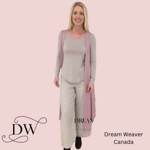 Charger l'image dans la galerie, Flowy Sweater Vest | Dusty Rose Modal