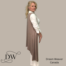 Charger l'image dans la galerie, Flowy Sweater Vest | Taupe Modal