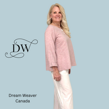 Load image into Gallery viewer, Linen Blouse | Blush