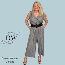 Load image into Gallery viewer, Linen Jumpsuit | Grey