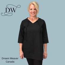 Charger l'image dans la galerie, Linen Tunic | Black