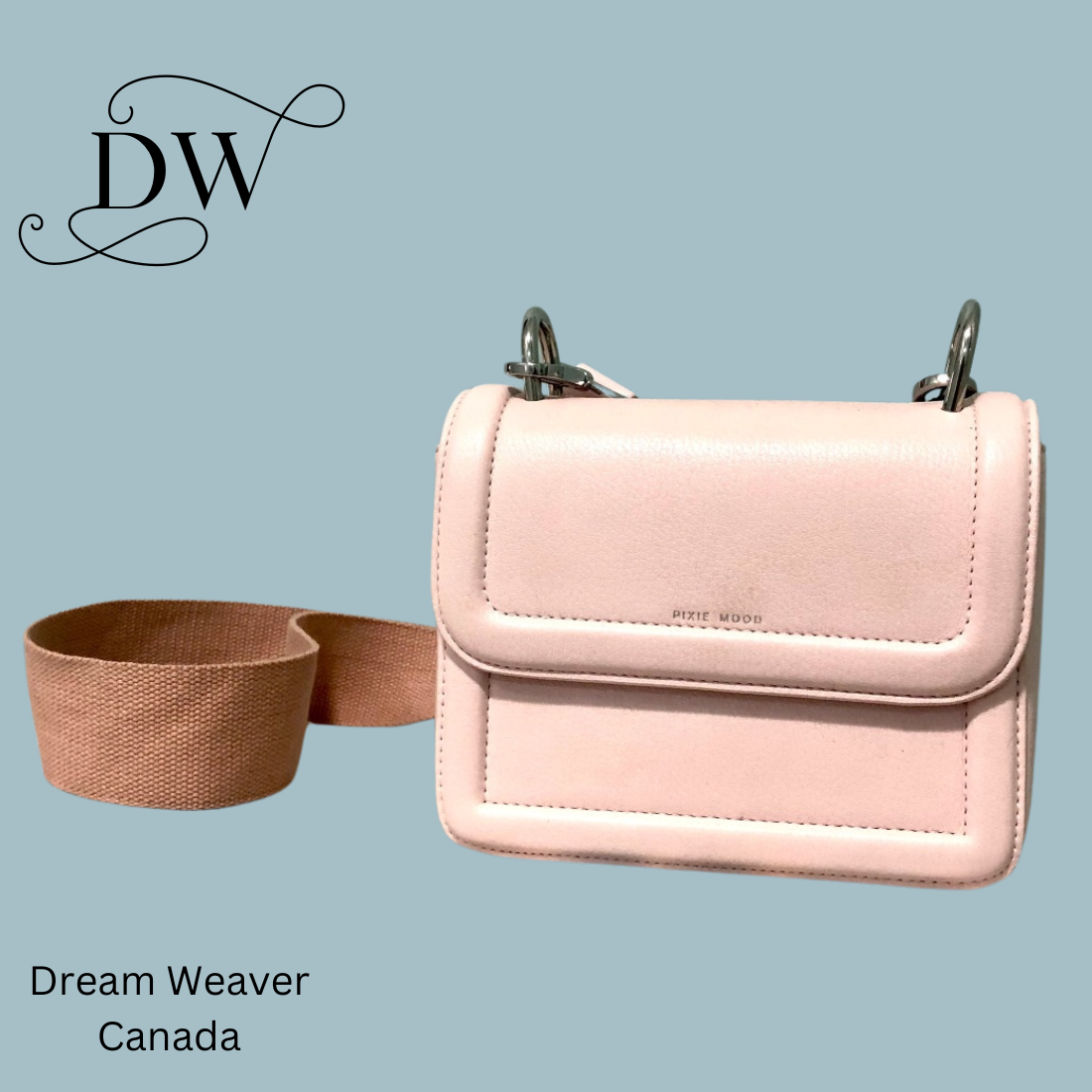 Peyton Crossbody Bag Blush Pixie Mood Dream Weaver Canada