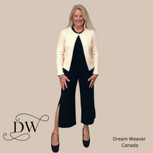 Charger l'image dans la galerie, Cardigan with Pearl Trim | Cream