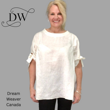 Charger l'image dans la galerie, Linen Blouse | Cream | One Size