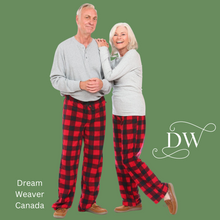 Charger l'image dans la galerie, Canada Plaid Fleece PJ Pant | Unisex  | 2 XL | Dream Weaver Canada