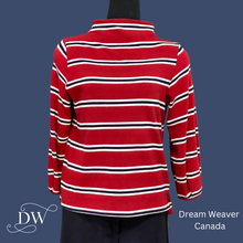 Load image into Gallery viewer, Red Striped Sweater | Meemoza
