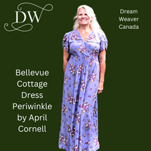 Load image into Gallery viewer, Bellevue Cottage Dress Periwinkle
