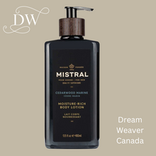 Load image into Gallery viewer, Cedarwood Marine Body Lotion | Mistral
