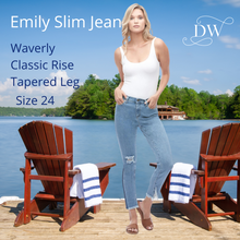 Load image into Gallery viewer, EMILY Slim Jeans | Waverly Cigarette | Yoga Jeans | Size 24 only
