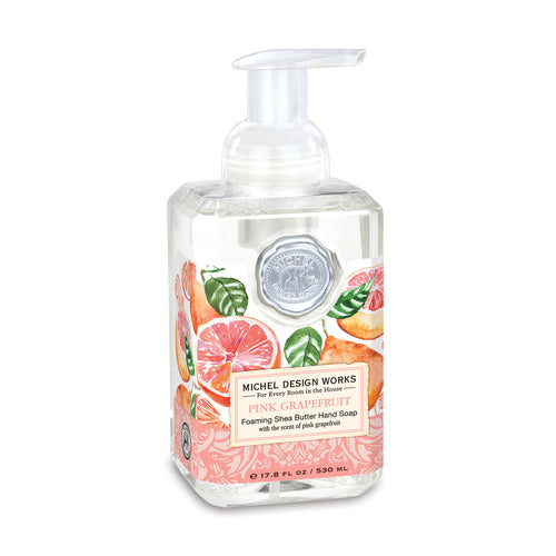 Pink Grapefruit Foaming Soap | Michel Design Works | DISCONTINUED