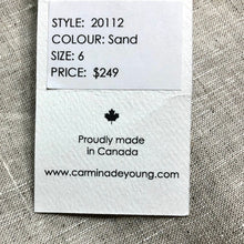 Load image into Gallery viewer, Sand Wide Leg Pants | Hemp