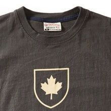 Load image into Gallery viewer, Canada Shield T-Shirt | Unisex | Slate Grey | Red Canoe
