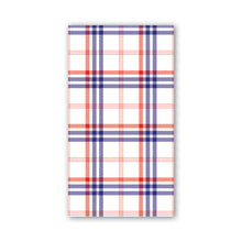 Load image into Gallery viewer, Paisley &amp; Plaid Hostess Napkins | Plaid | Michel Design Works
