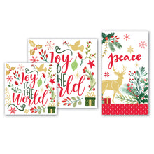 Load image into Gallery viewer, Joy to the World Luncheon Napkin | Michel Design Works
