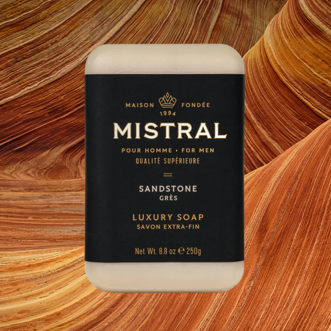 Sandstone Bar Soap Mistral