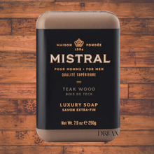 Load image into Gallery viewer, Teak Wood Bar Soap | Mistral