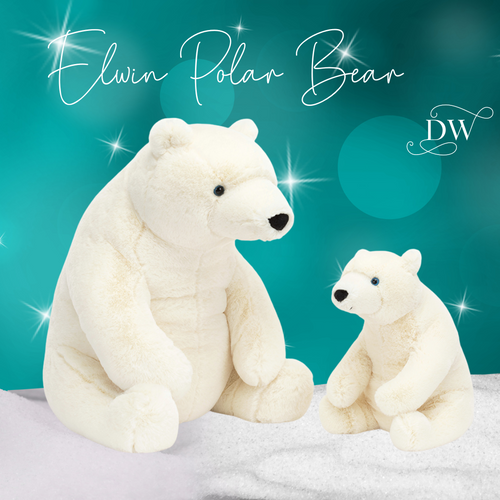 Elwin Polar Bear Small | Jellycat