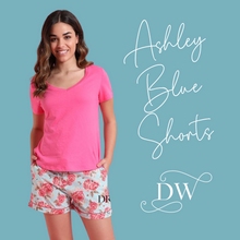 Load image into Gallery viewer, Ashley Blue Shorts | Mahogany
