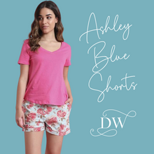 Load image into Gallery viewer, Ashley Blue Shorts | Mahogany
