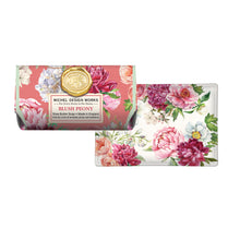 Load image into Gallery viewer, Blush Peony Large Bath Soap Bar | Michel Design Works