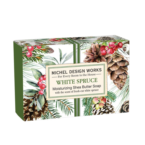 White Spruce Boxed Soap | Michel Design Works | Dream Weaver Canada
