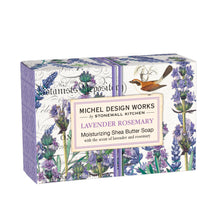 Load image into Gallery viewer, Lavender Rosemary Boxed Soap | Michel Design Works
