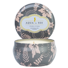 Load image into Gallery viewer, Pura Vida Soy Candle Tin | 9 oz
