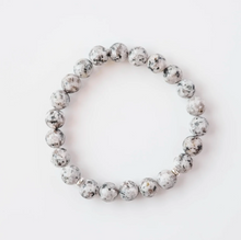 Load image into Gallery viewer, Jasper Gemstone & Sterling Silver Bracelet