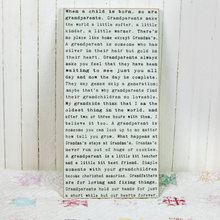 Load image into Gallery viewer, Grandparents Wooden Sign | Cedar Mountain Studios