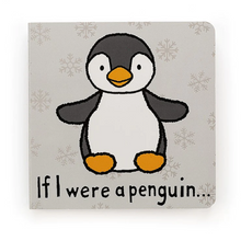 Load image into Gallery viewer, If I Were A Penguin Book | Grey | Jellycat
