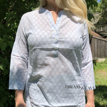 Load image into Gallery viewer, Yuri Cotton Blouse | Mahogany5