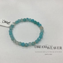 Load image into Gallery viewer, Aqua Agate Beaded Bracelet | Catalyst & Co | Small beads