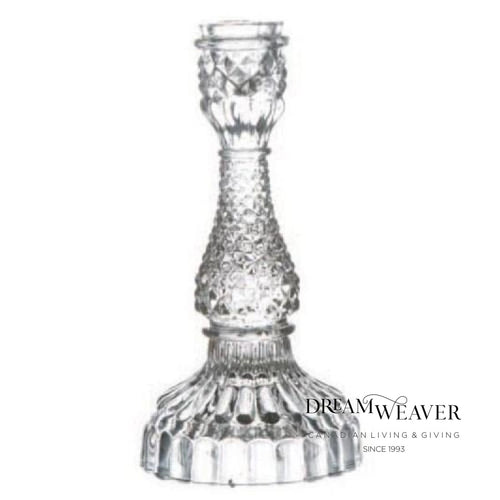 Bella Candle Holder - Small Clear