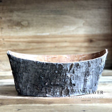 Load image into Gallery viewer, Birch Bark Planter Oval Home Decor
