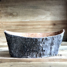 Load image into Gallery viewer, Birch Bark Planter Oval Home Decor