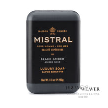 Load image into Gallery viewer, Black Amber Cologne/Soap Gift Set | Mistral