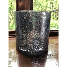 Load image into Gallery viewer, Blue Mercury Glass Hurricane Home Decor
