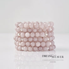 Load image into Gallery viewer, Blush Jade Large Gemstone/Sterling Silver Bracelet Accessories