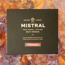 Load image into Gallery viewer, Bourbon Vanilla Cologne/Soap Gift Set | Mistral
